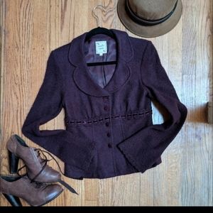 Beautiful plum Nanette Lepore blazer